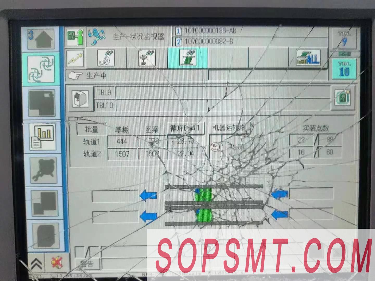 松下贴片机D3操作触摸显示屏自主维修